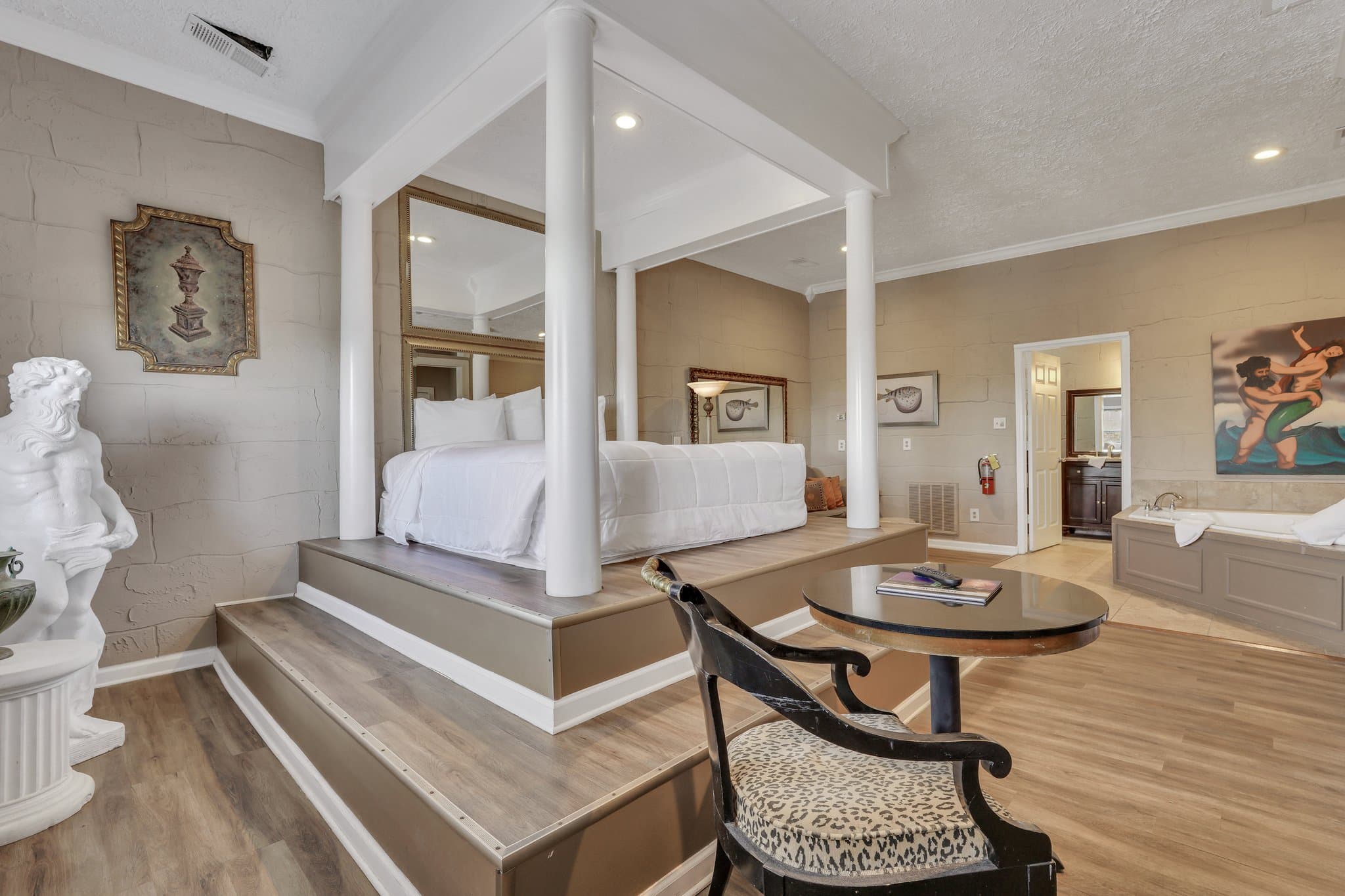 The Penthouse, alternate view